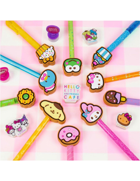 Conjunto de Bolígrafos Hello Kitty 21 Piezas Kawaii
