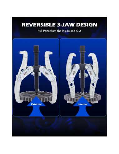 Juego de Extractores de Engranajes Orion Motor Tech 4 Piezas