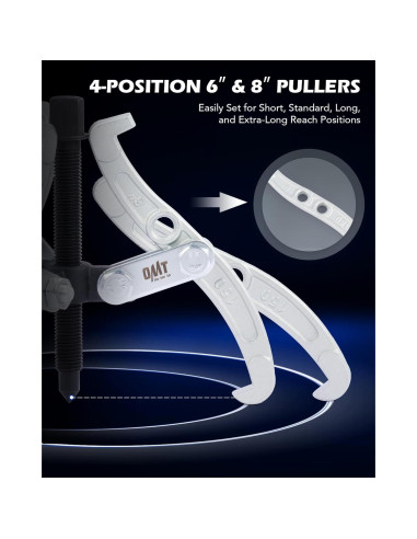 Juego de Extractores de Engranajes Orion Motor Tech 4 Piezas