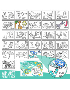 Marcadores de Puntos Lavables Wee Creators + 2 Libros Actividades 2