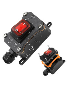 Interruptor de Palanca ON/OFF KarlKers 12V-24V IP67 20A