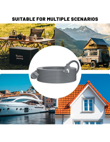 Cable Ethernet 22,86m TOYOURKI para Starlink Gen3 Impermeable