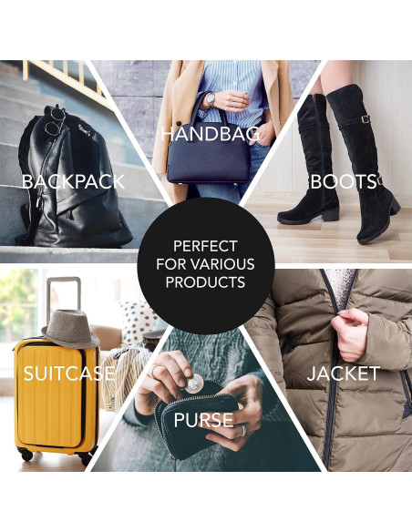 Tiradores de Cremallera Kraftex x4 Negros Alta Resistencia