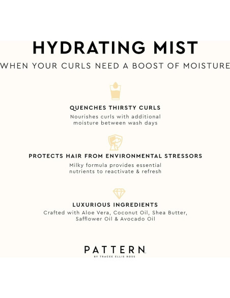 Rocío Hidratante para Cabello Rizado Pattern 89 ml