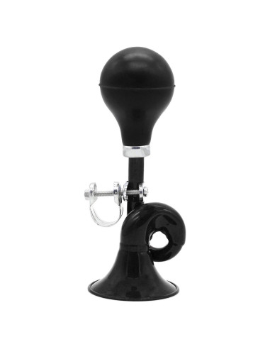 Trompeta Retro Coolrunner para Bicicleta 18cm Metal Negro