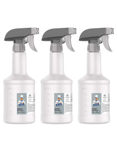 Botellas de Spray Reutilizables MR.SIGA 470ml Paquete de 3