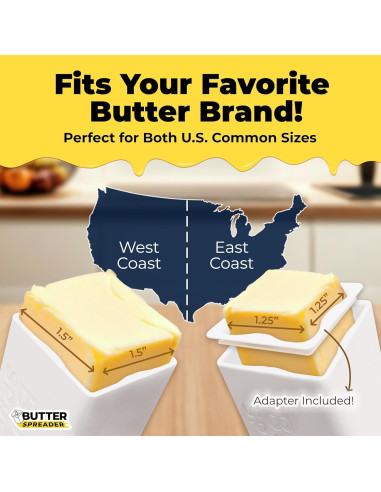 Esparcidor de Mantequilla Avant Grub 2PK Libre de BPA