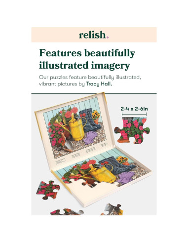 Rompecabezas Relish Blooming Lovely 13 Piezas para Demencia