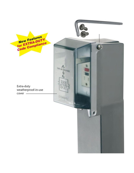 Kit Cubierta a Prueba de Climas Dri-box iMBAPrice 1-Gang