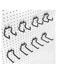 Ganchos de Metal G.CORE para Tablero de Clavos 8 Paquetes