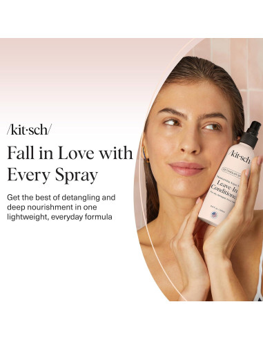 Kitsch Spray Acondicionador Sin Enjuague Leche de Argán 192g