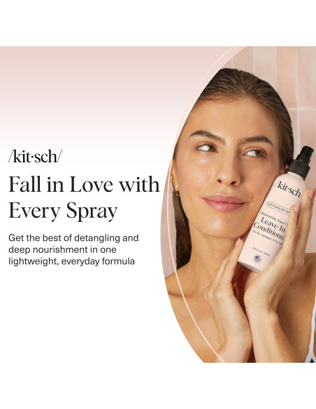 Kitsch Spray Acondicionador Sin Enjuague Leche de Argán 192g