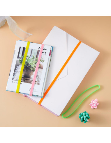 12 Bandas de Goma de Silicona ZZJMCH 13.97 cm Resistentes