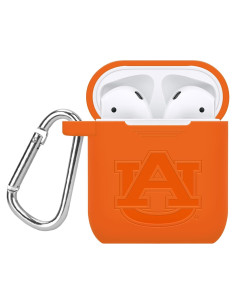 Funda de Silicona Auburn Tigers para AirPods Gen 1 y 2 - Naranja