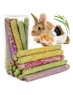 Golosinas de Heno Timothy Sofier 20pcs Masticables Naturales