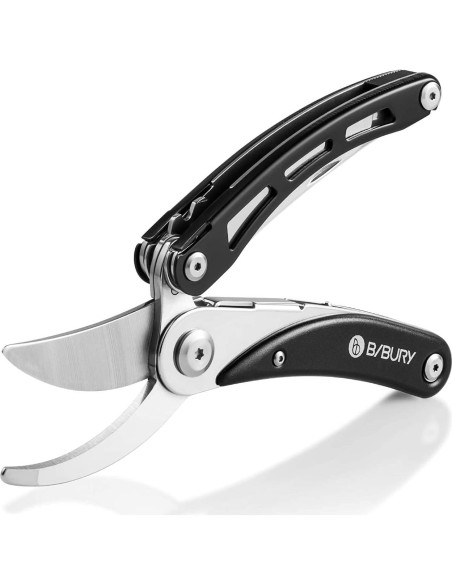 Tijeras de Jardinería Multifuncionales BIBURY, Acero Inoxidable 420