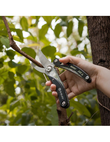 Tijeras de Jardinería Multifuncionales BIBURY, Acero Inoxidable 420