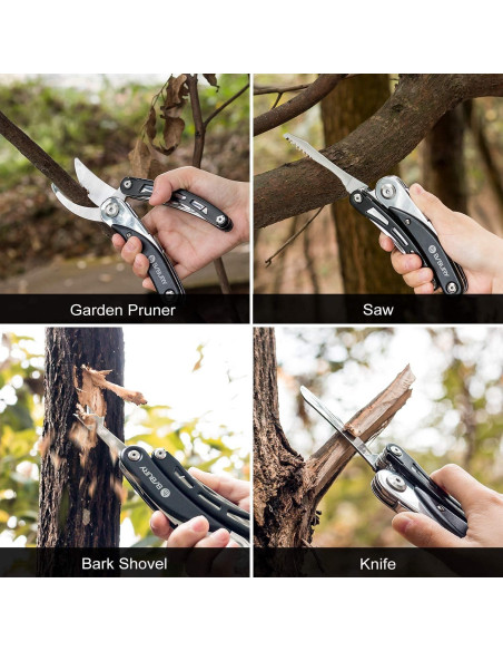 Tijeras de Jardinería Multifuncionales BIBURY, Acero Inoxidable 420