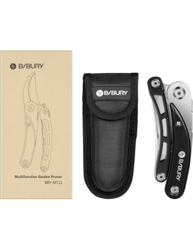 Tijeras de Jardinería Multifuncionales BIBURY, Acero Inoxidable 420