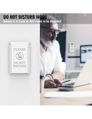 Timbre Inalámbrico SUNUPelec LM-DB100 2 Botones 2 Receptores