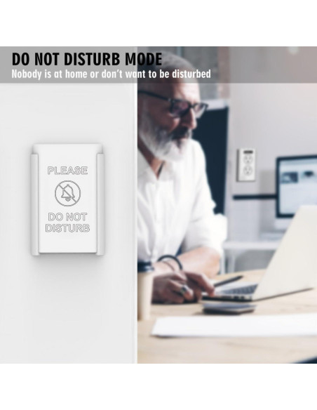 Timbre Inalámbrico SUNUPelec LM-DB100 2 Botones 2 Receptores