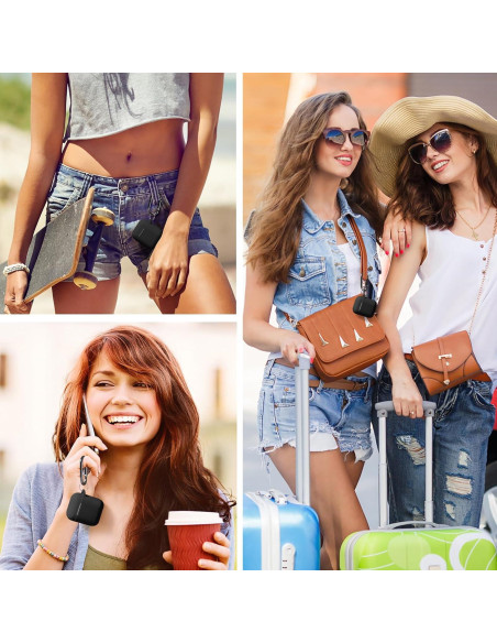 Funda de Silicona Lerobo para AirPods 1/2 con Kit de Limpieza