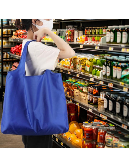 Bolsa de Compras Grande Plegable Tandoler 42x38cm 22.7kg Verde