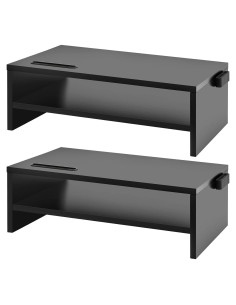 Soporte Elevador para Monitor Marbrasse 2 Niveles 42x23.6x14 cm