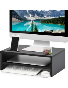 Soporte Elevador para Monitor Marbrasse 2 Niveles 42x23.6x14 cm 2