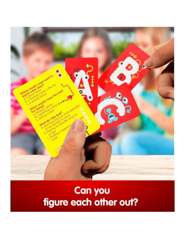 Juego de Cartas Sussed - ¿Qué Harías? - Amarillo - 110 Cartas