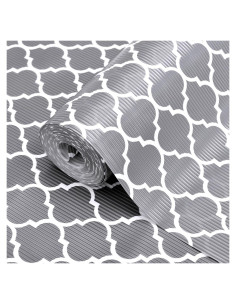 Forro Antideslizante de Estante y Cajón CLENAT 30x300 cm Gris
