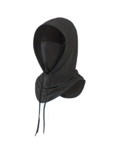 Máscara Balaclava Refrigerante UV 50+ Negra para Ciclismo y Esquí