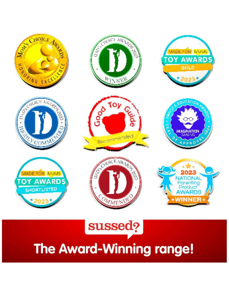 Juego de Cartas Sussed - ¿Qué Harías? - Amarillo - 110 Cartas