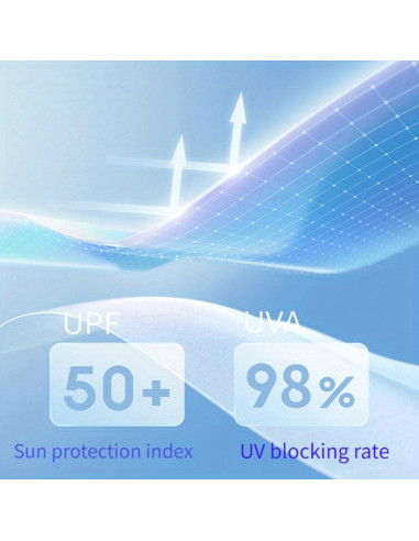 Máscara Balaclava Refrigerante UV 50+ Negra para Ciclismo y Esquí