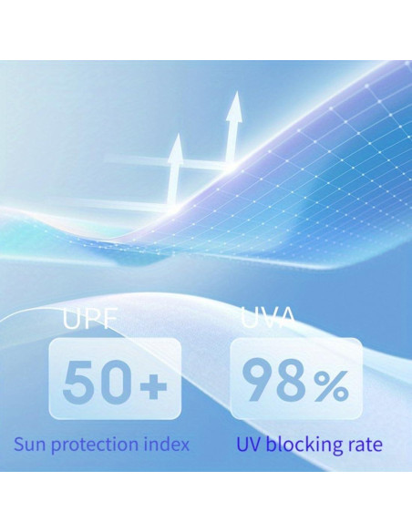 Máscara Balaclava Refrigerante UV 50+ Negra para Ciclismo y Esquí