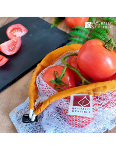 Bolsas Reutilizables Ecológicas Naturalmente Sensible - 5 Piezas 2