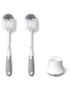 Set de Cepillos para Botellas OXO Tot - Gris, 2 Unidades
