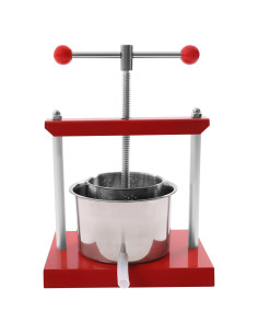Prensa Manual de Vino TaoJune 3L Acero Inoxidable