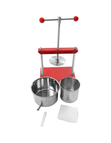Prensa Manual de Vino TaoJune 3L Acero Inoxidable