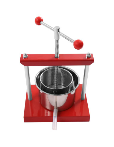 Prensa Manual de Vino TaoJune 3L Acero Inoxidable