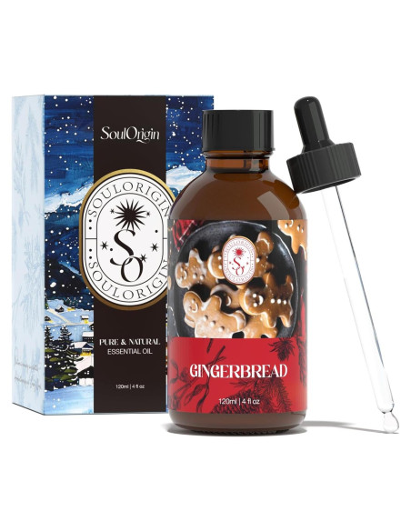 Aceite Esencial de Jengibre SoulOrigin 120ml Aroma Natural