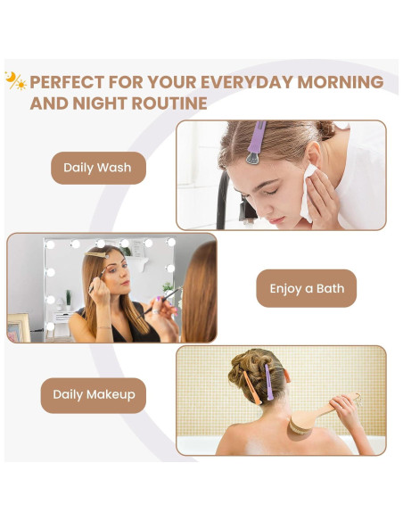 Clip de Cabello MEDOCA - 6 Piezas con Pico de Pato y Silicona