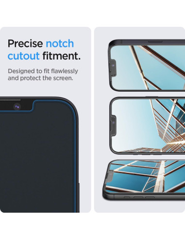 Protector de Pantalla Vidrio Templado Spigen GlasTR EZ FIT 2 Pzas