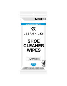 Toallitas Limpiadoras CleanKicks para Zapatos - 15 Unidades