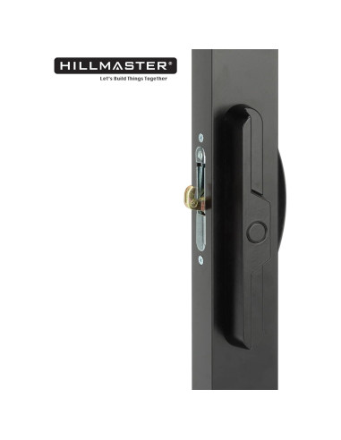 Juego de Manijas para Puerta de Patio HILLMASTER Negro 45