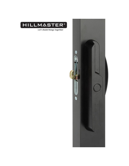 Juego de Manijas para Puerta de Patio HILLMASTER Negro 45