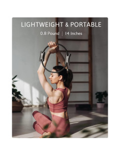 Conjunto de Anillo de Pilates LIONSCOOL 35.56 cm con Accesorios 2