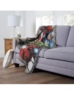 Manta Tejida NORTHWEST 121x152 cm Mejor Equipo Marvel 2