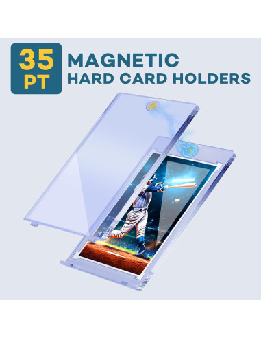 20 Soportes Magnéticos para Tarjetas ZENOWICK 35pt UV