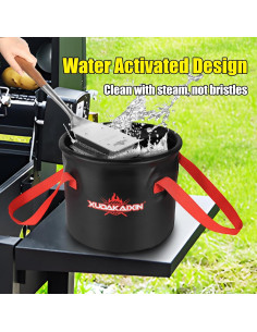 Cabezal de limpieza reemplazable XUDAKAIXIN para BBQ - Duradero y seguro 2